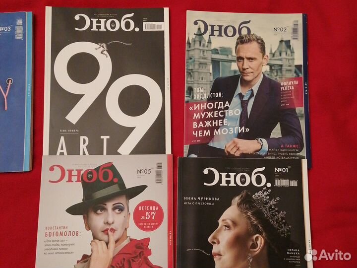 Журнал Сноб за 2015-2018 годы