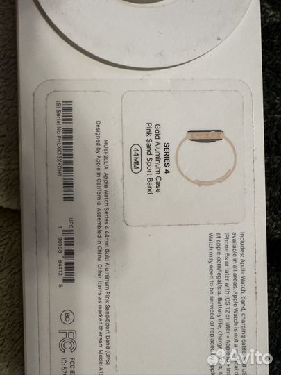 Часы apple watch 4 44 mm