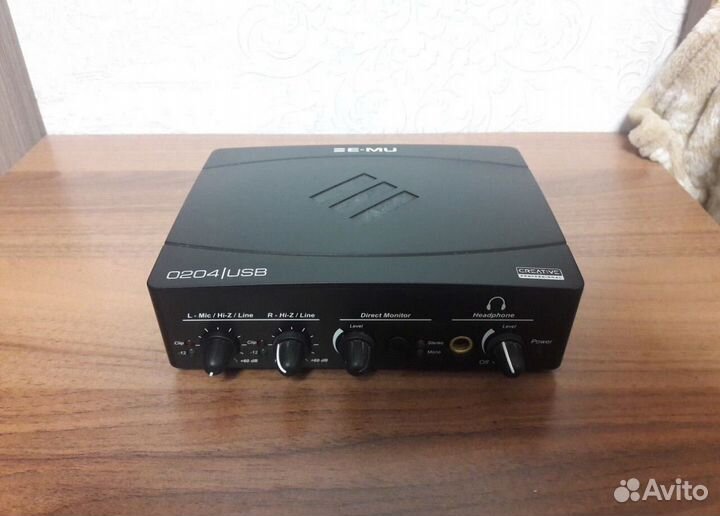Внешняя звуковая карта E-MU 0204