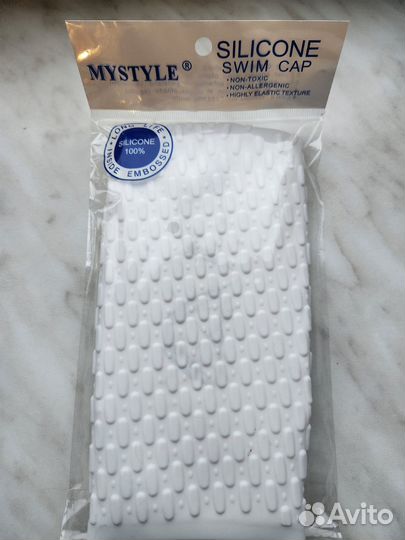 Шапочка для бассейна женская