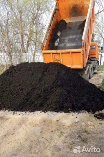 Привезу песок, щебень, торф и др