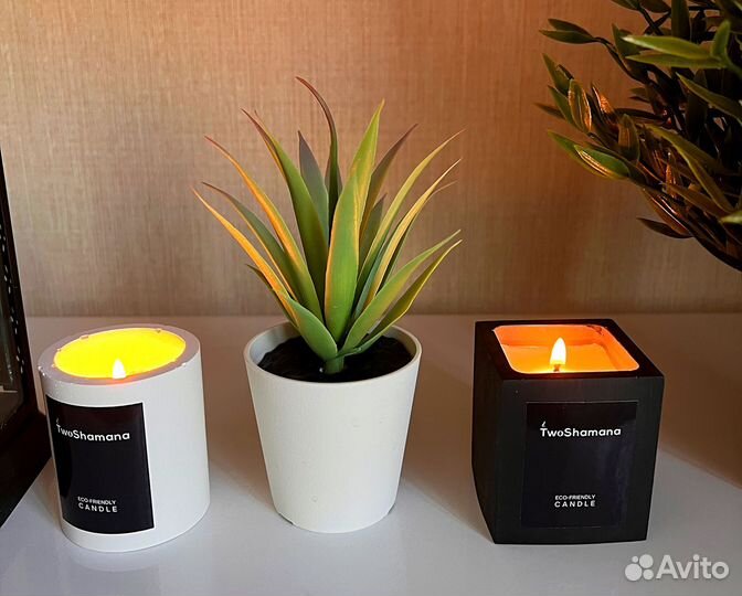 Ароматические свечи в наборе 3 шт