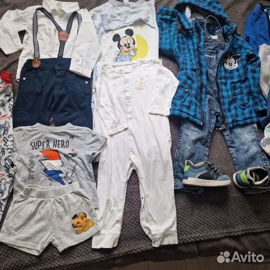 Вещи пакетом HM, mothercare