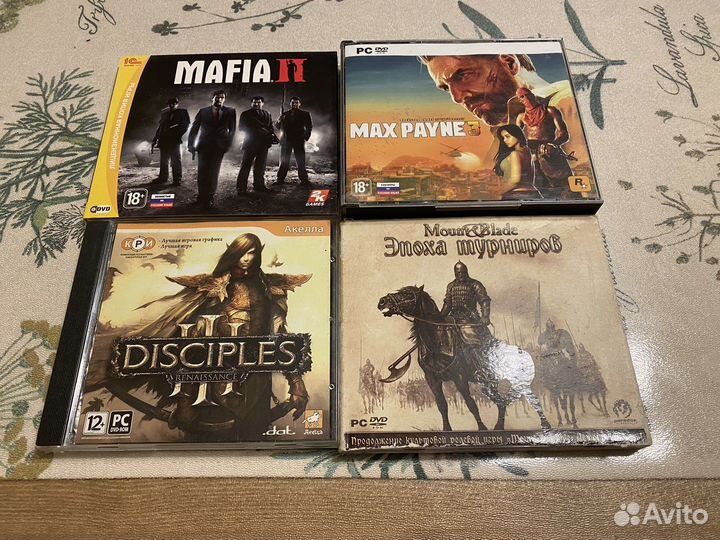 Игры PC лицензия. Mafia 2, Disciples 3