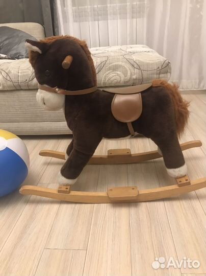 Лошадки- каталка, подвесная игрушка на коляску