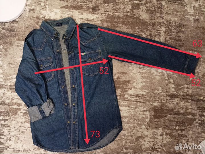 Джинсовка джинсовая куртка винтаж L Montana СССР