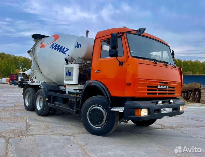 Автобетоносмеситель КамАЗ 65115, 2011