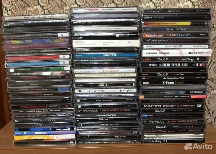 CD (Psy Trance, Progressive, Drum&Bass, Rap)