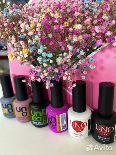 Топ для ногтей Uno Lux, Верхнее покрытие High Glos