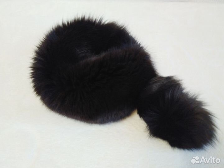 Шапка женская из песца