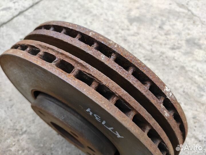 Диски тормозные передние 302mm на Opel Vectra C