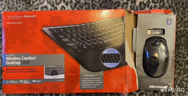 Клавиатура+мышь беспроводная Microsoft