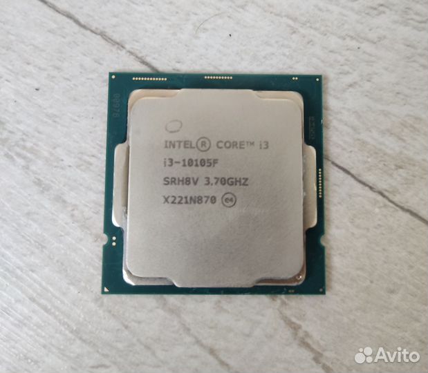 Процессор intel core i3 10105f