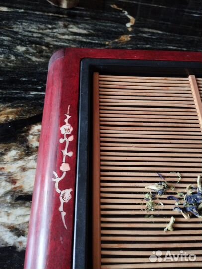 Доска для чайной церемонии Чабань с посудой