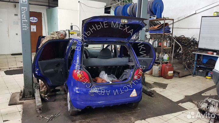 Амортизатор задний Дэу Матиз. Разбор