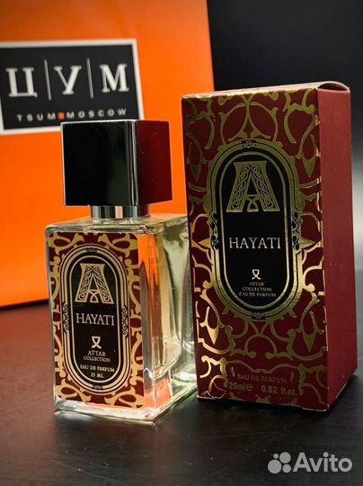 Attar hayatti парфюм унисекс 30мл Дубай