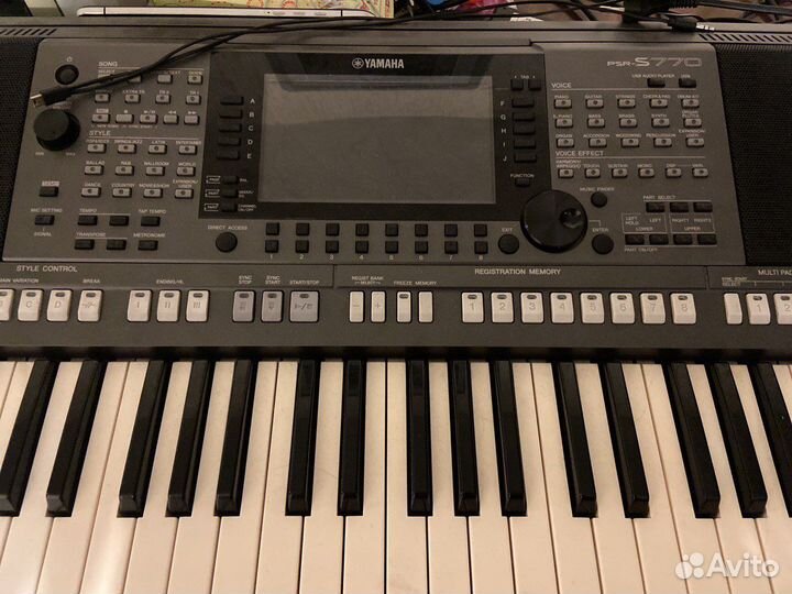 Синтезатор yamaha psr s770