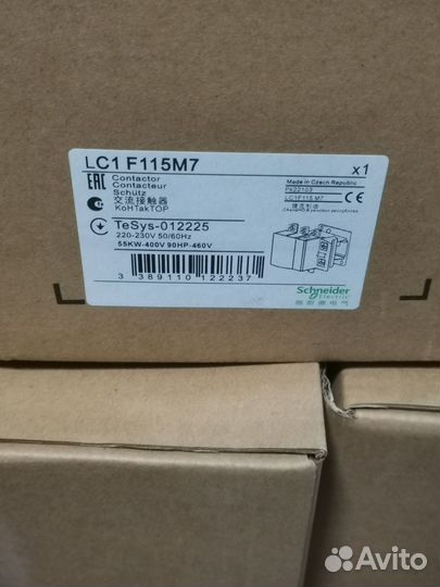 Контакторы Schneider Electric LC1F