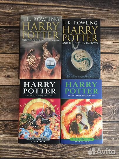 Редкие книги Гарри Поттер на английском языке