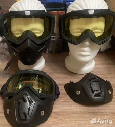 Очки маска для мотокросса