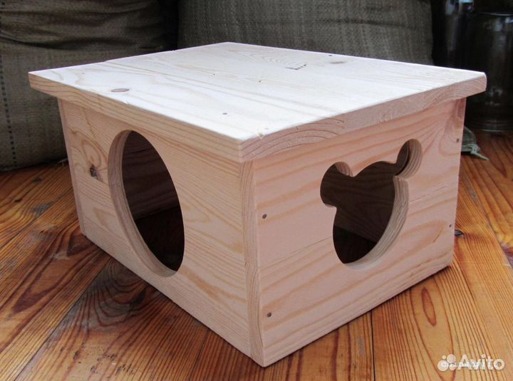 Домики и колеса для грызунов