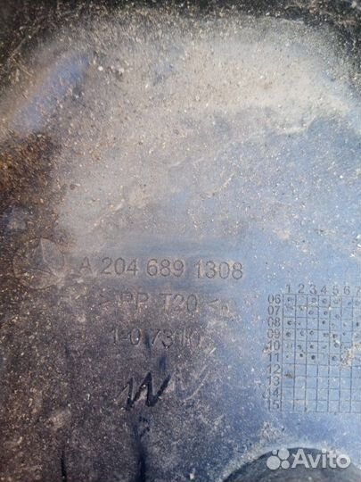 Пластик салона Mercedes-Benz C-Class W204 M271.820