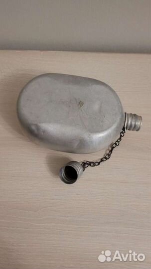 Фляжка армейская алюминевая СССР