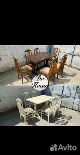 Реставрация мебели, полов, дверей, окон