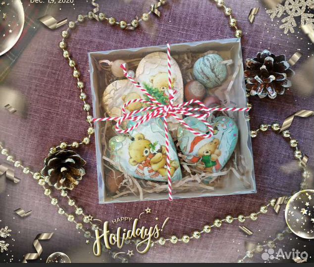 Новогодние украшения ручной работы