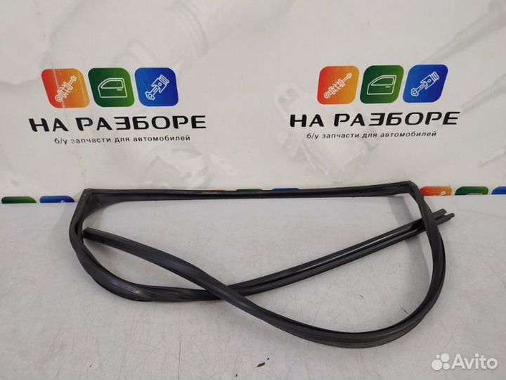 Уплотнительная резинка стекла двери задняя левая
