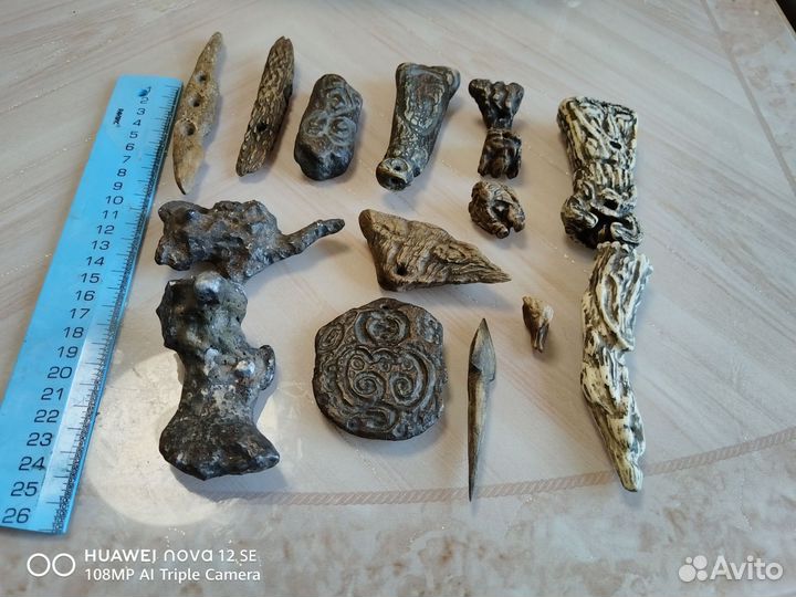 Оберёги. кость Мамонта. Кита. Оленя. Железо