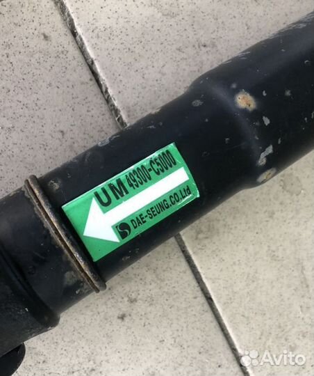 Кардан Kia Sorento Prime 2.2