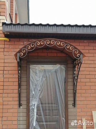 Козырьки, Входные группы, Ковка