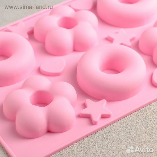 Силиконовая форма для выпечки Доляна «Немецкий кек