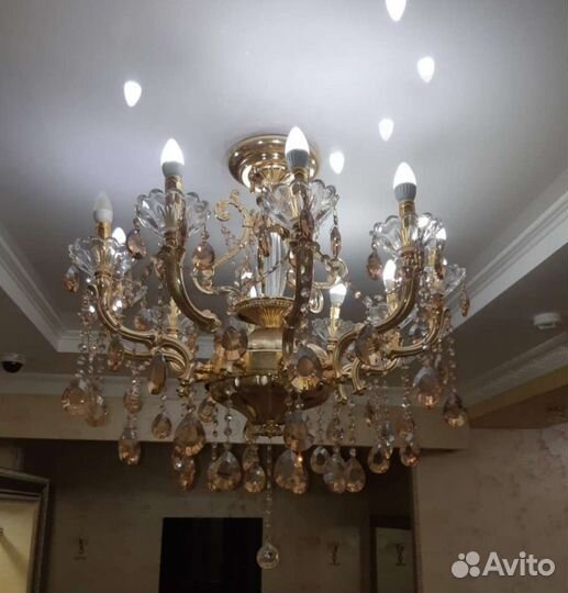 Люстра хрустальная