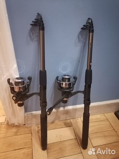 Спиннинг телескоп. Mikado Combat Тelefish 210