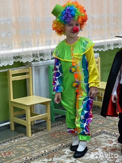 Карнавальный костюм клоуна