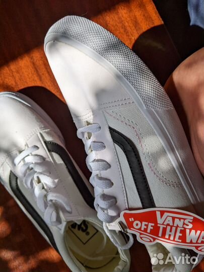 Кеды vans old skool белые