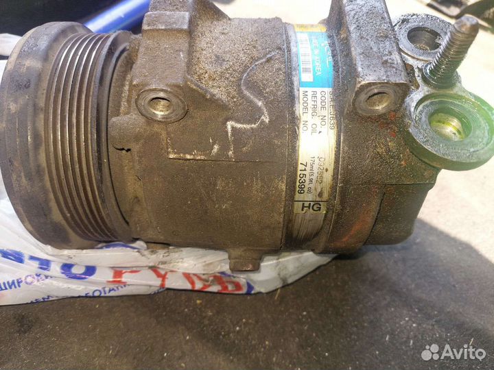 Компрессор кондиционера chevrolet cruze 1.6(j300)