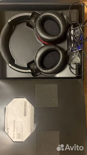 Наушники sony MDR-XB950AP extra bass