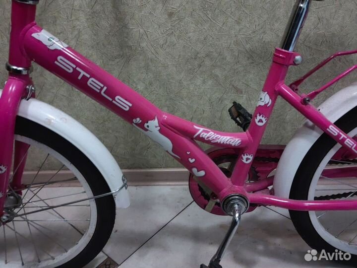 Детский велосипед stels lady talisman розовый