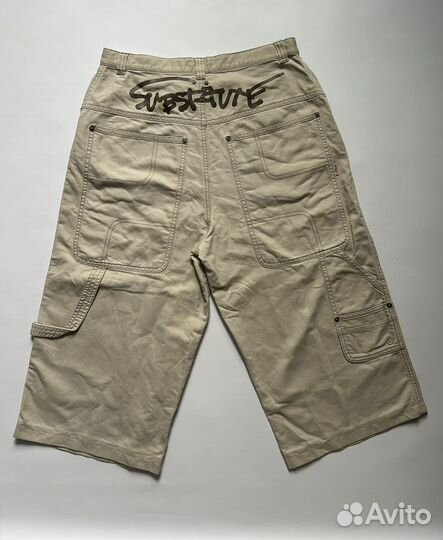 Широкие Рэп Шорты Бриджи Carpenter y2k