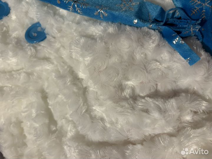 Новогодний костюм снеговика 104