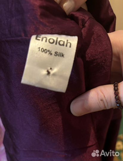 Юбка из натурального шелка