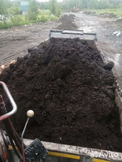 Чернозем, плодордная земля торф