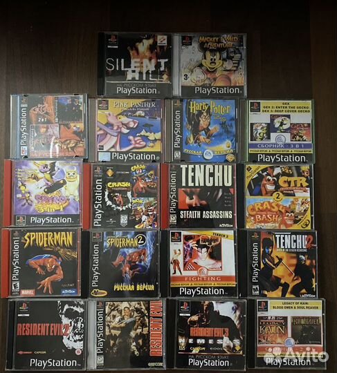 Игры для playstation 1 (ps1) и playstation 2 (ps2)