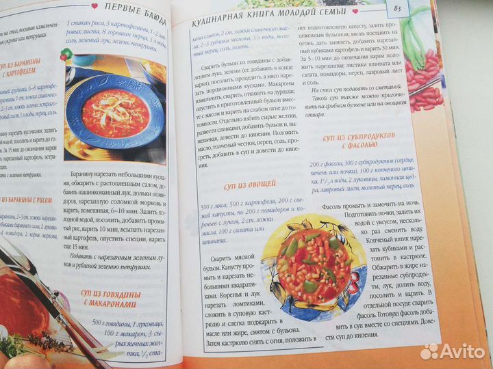 Книга кулинарная