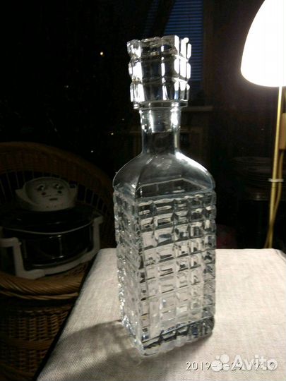 Штоф хрустальный