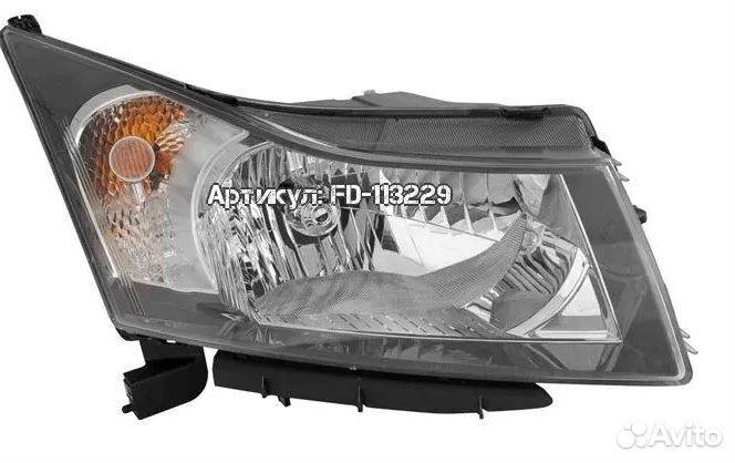 Фара правая chevrolet cruze c 2013