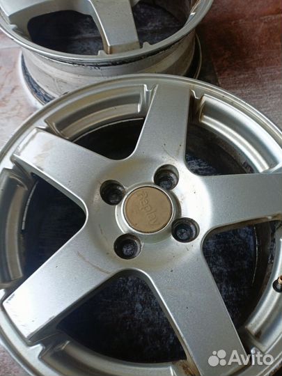 Литые диски r 15 4 100 бу